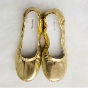 childrens gold ballet shoes